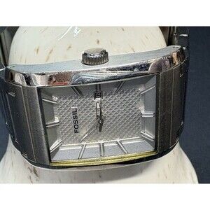 Fossil FS-4369 Men's Watch Stainless Steel Silver Analog Dail Wrist Watch